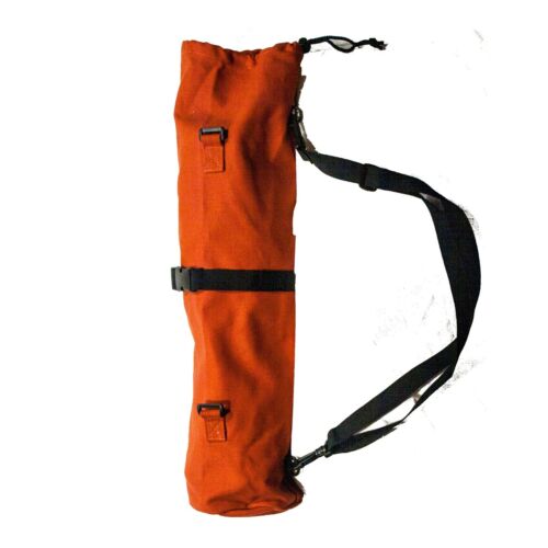 Llamaste Duffel Yoga and Gym Bag with separate mat carrier - Vibrant Orange - Regenerative Marketplace
