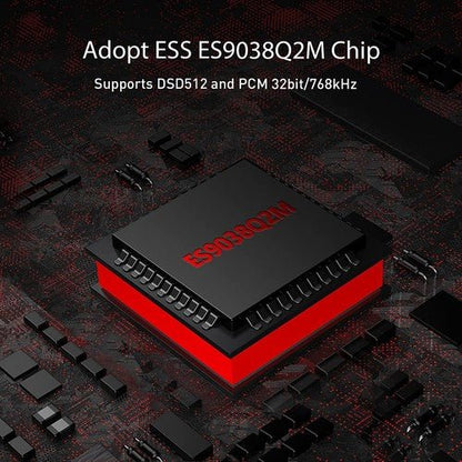 Fosi Audio DS1 DSD512 HiFi DAC Headphone Amplifier Mini Audio USB Amp 3.5/4.4MM - Regenerative Marketplace