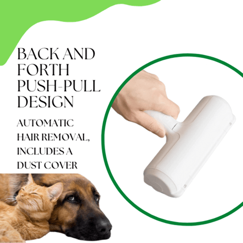 Reusable Dog Cat Pet Hair Remover Roller for Furniture, Couch, Carpet, Car Seat. - Regenerative Marketplace