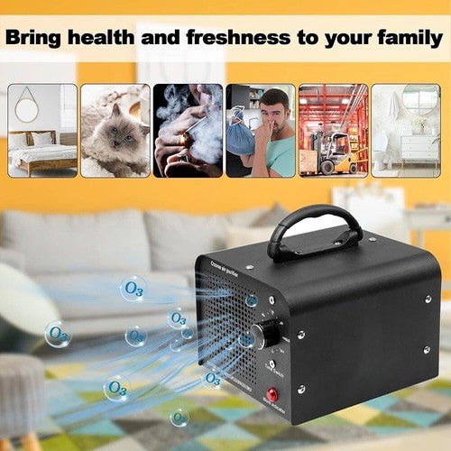 36000mg/h Ozone Generator Machine Air Purifier Ionizer Ozonator Timer for Home - Regenerative Marketplace