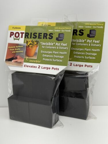 2 X 6 PotRisers Eco Friendly Recycled USA Planter Pot Riser Feet For Large Pots - Regenerative Marketplace