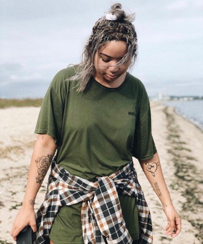 Hemp and Organic Cotton Viscose T-shirt - XS,SM,M,L,XL, XXL,XXXL - Regenerative Marketplace