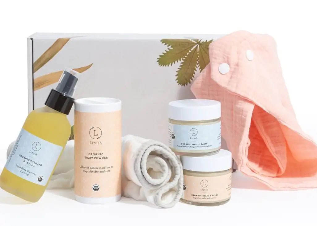 Organic full care new baby gift set - welcome little one! - Regenerative Marketplace