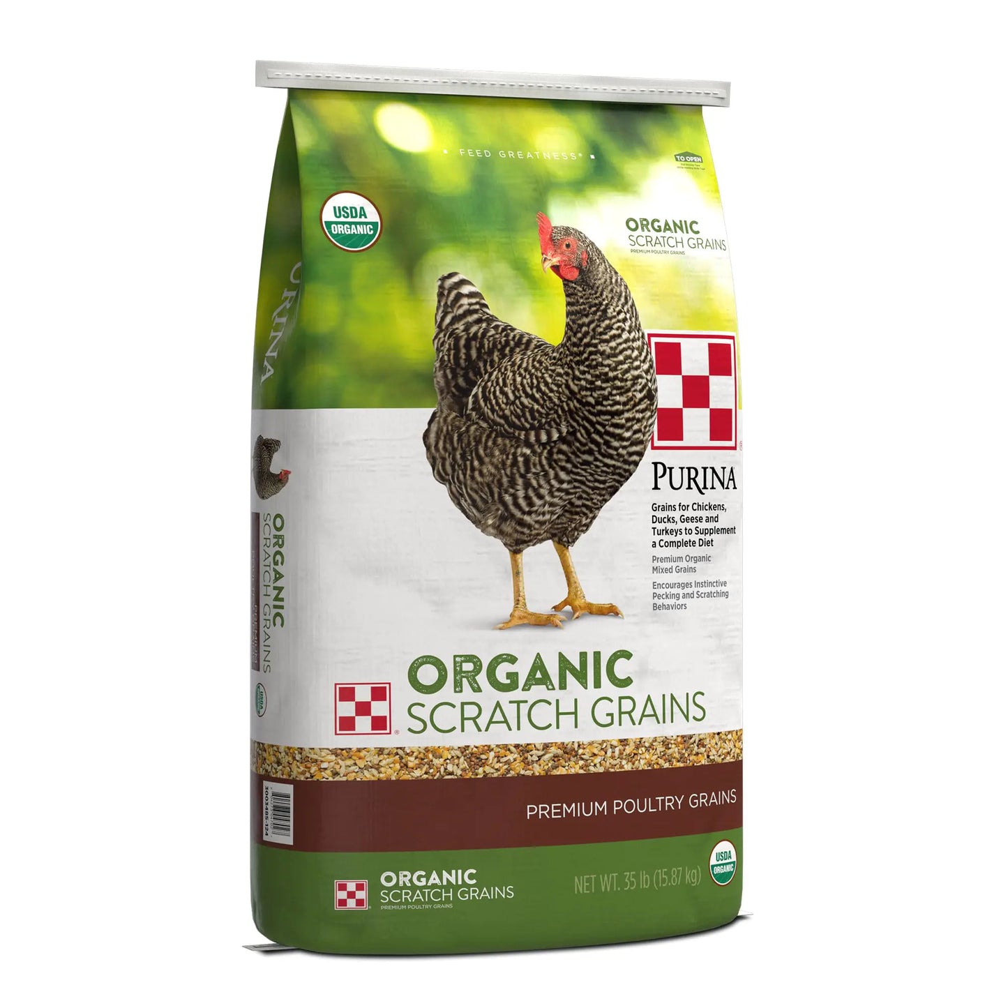 Purina Organic Scratch Grains 35 lb - Regenerative Marketplace
