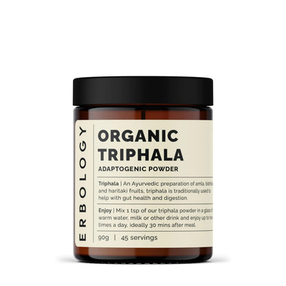 100% Organic Triphala Powder 7.8 oz - Ayurvedic Blend of Amla Haritaki & Bibhitaki - Gut Health - Straight from Farm in India - Raw Vegan and Gluten - Free - Non - GMO - No Additives or Preservatives - Regenerative Marketplace
