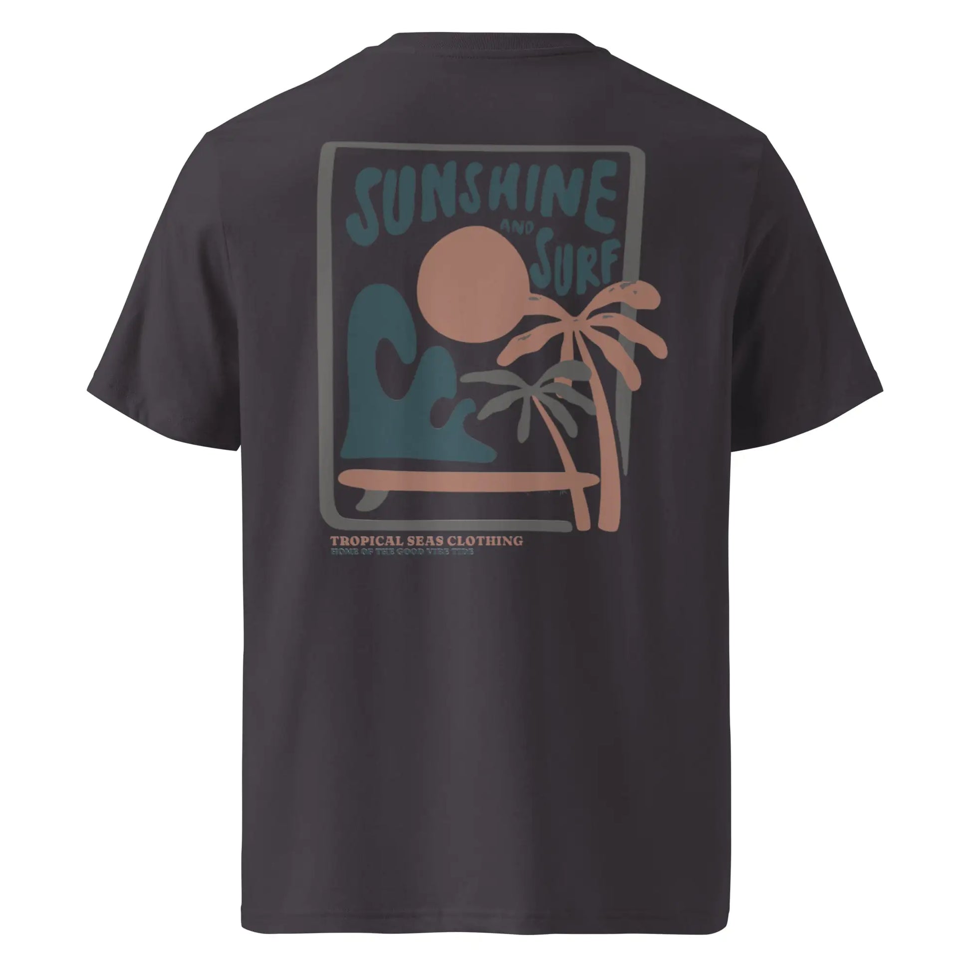 Tropical Sunshine & Surf organic cotton t-shirt - Regenerative Marketplace