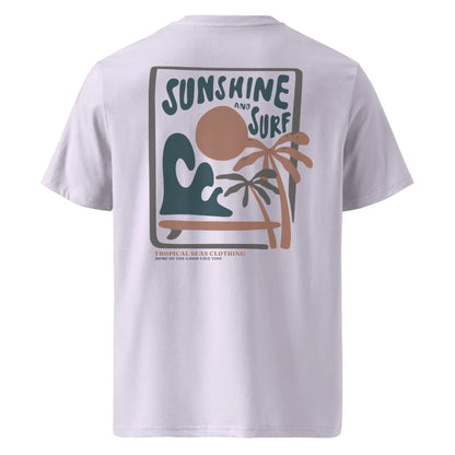 Tropical Sunshine & Surf organic cotton t-shirt - Regenerative Marketplace