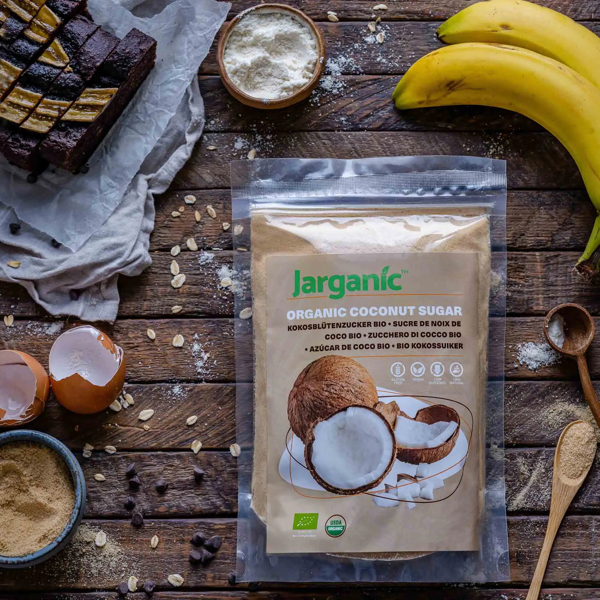 Organic Coconut Sugar 1lb / 16oz - Regenerative Marketplace