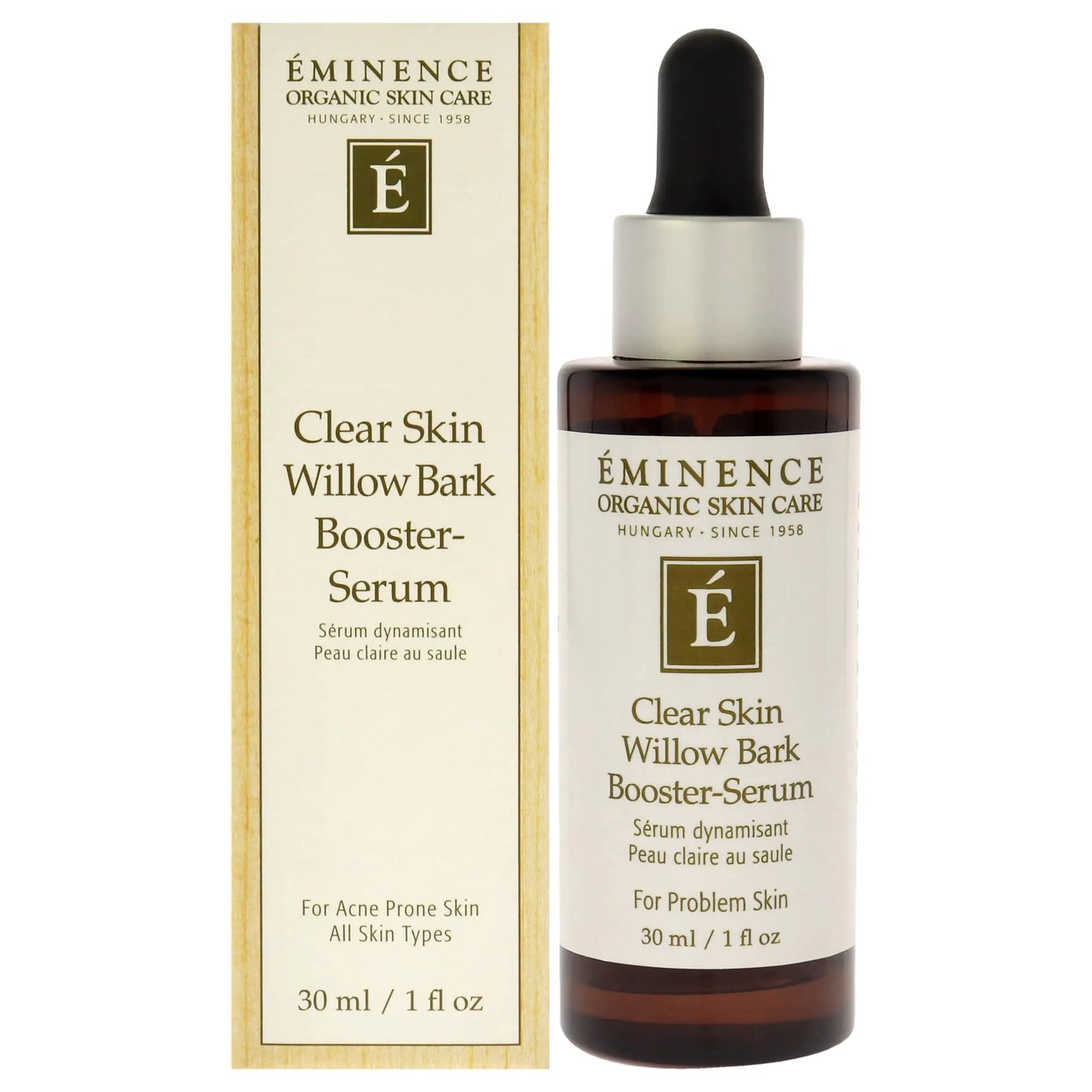 Eminence Organic Skincare Eminence Organic Clear Skin Willow Bark Booster Serum1 Ounce - Regenerative Marketplace