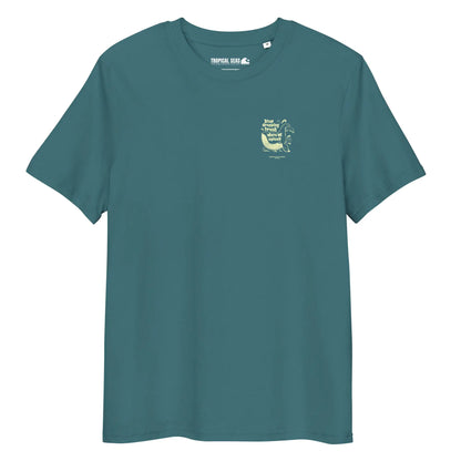 Whale Trash Splash organic cotton t-shirt - Regenerative Marketplace