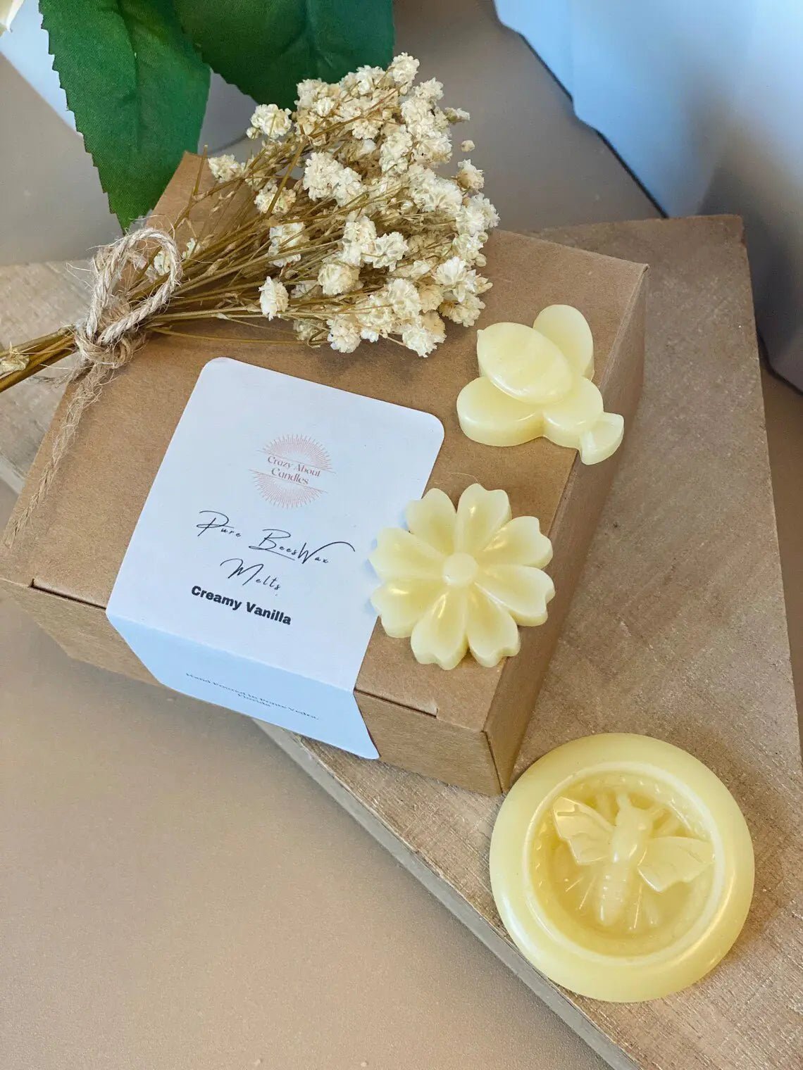 Organic Beeswax Melts 6Pcs - Regenerative Marketplace